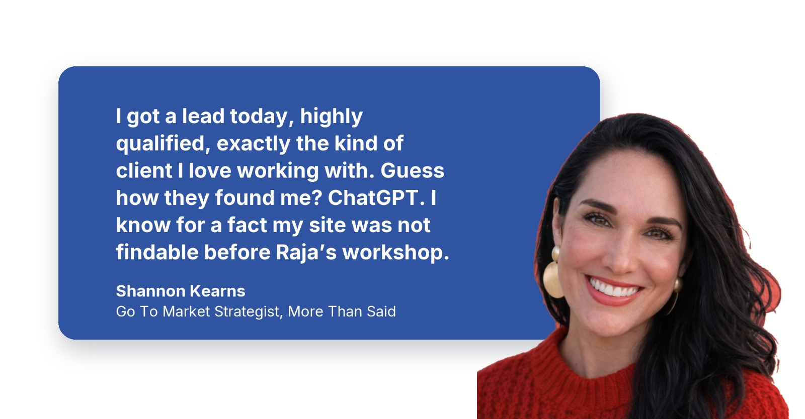 Shannon Kearns review card